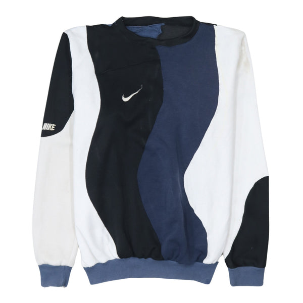 Nike 90's Swoosh Crew Neck Sweatshirt Large  Black