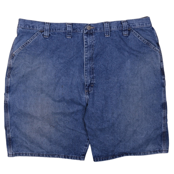 Wrangler 90's Button Up Denim Shorts 44 Blue