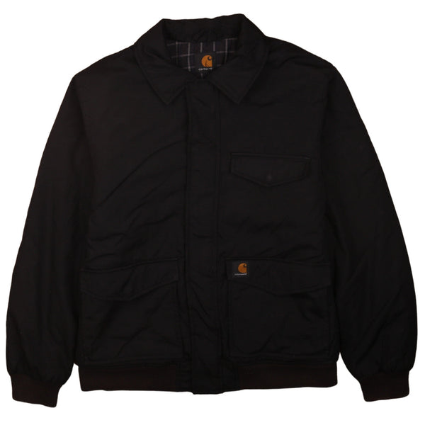 Carhartt 90's Heavyweight Plain Workwear Jacket Large Black