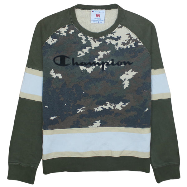 Champion   Sweatshirt Medium Khaki Green