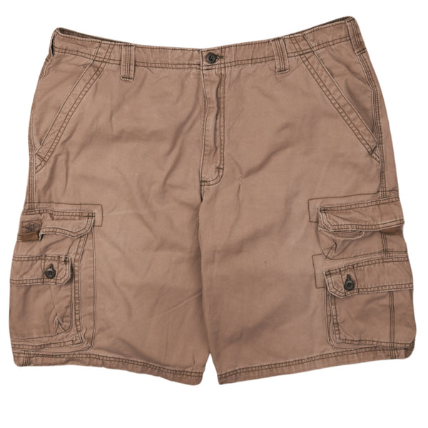 Lee 90's Cargo Pockets Shorts 38 Tan Brown