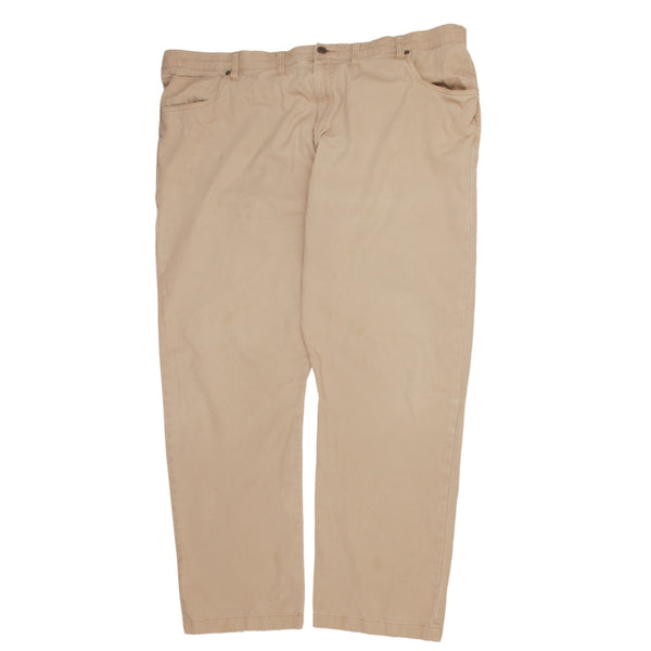 Wrangler 90's Straight Leg Baggy Trousers / Pants 46 Tan Brown