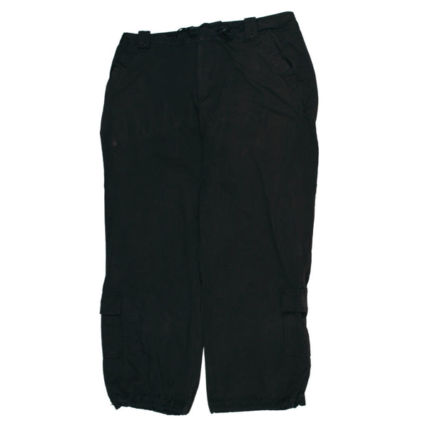 Retimas 90's Straight Leg Baggy Trousers / Pants 30 Black