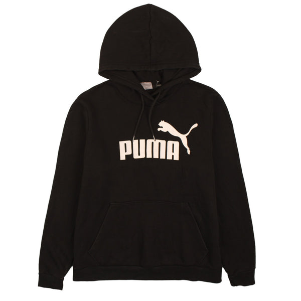 Puma 90's Spellout Pullover Hoodie XXLarge (2XL) Black