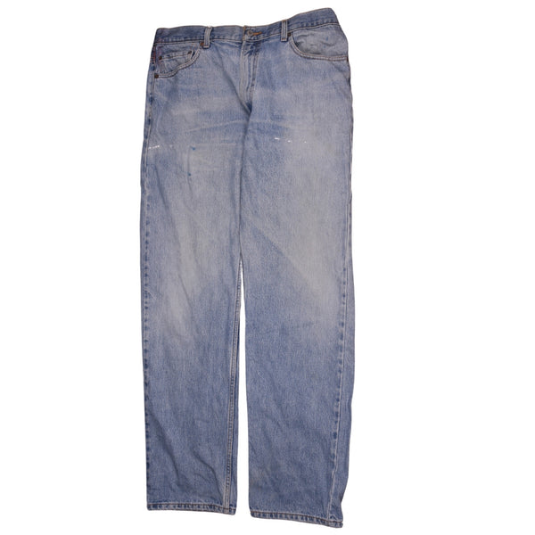 Levi Strauss &Co 90's Straight Leg Baggy Trousers / Pants 36 Blue