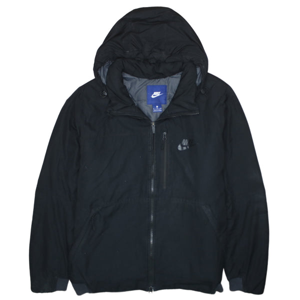 Nike 90's Swoosh Full Zip Up Windbreaker XLarge Black