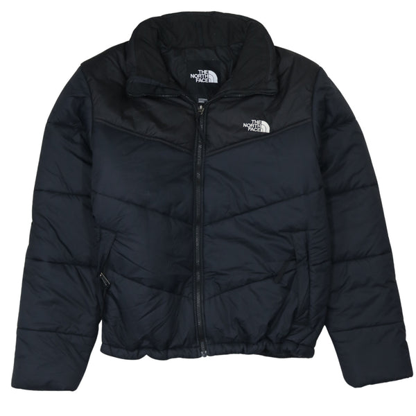 The North Face 90's Lightweight Full Zip Up Puffer Jacket Large Black