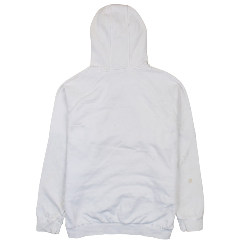 Adidas 90's Spellout Pullover Hoodie XLarge White