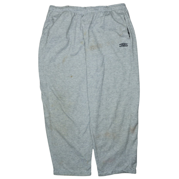 Umbro 90's Baggy Trousers XXLarge 2XL Grey Straight Leg Pants