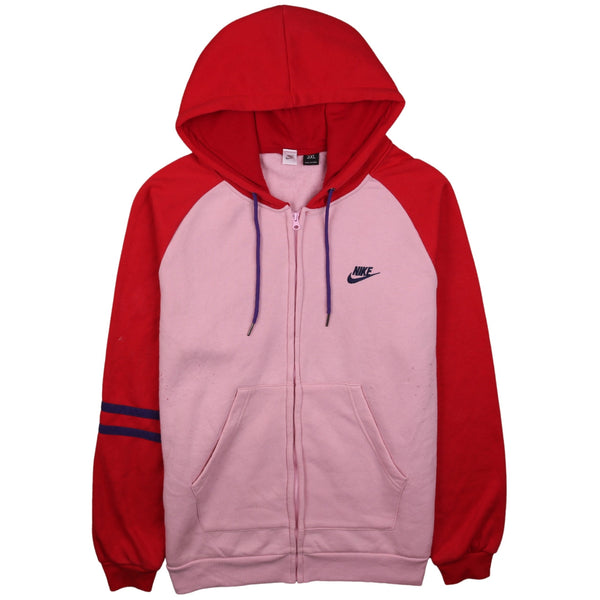 Nike 90's Swoosh Full Zip Up Hoodie XXXLarge (3XL) Pink