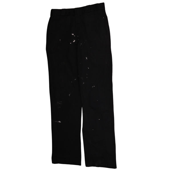 Dickies 90's Black Casual Trousers Pants Men 34 Waist Vintage