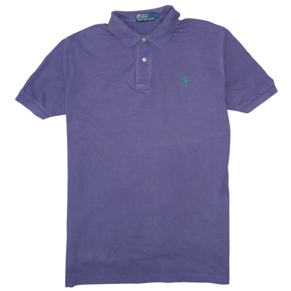Polo Ralph Lauren Purple Polo Shirt - Size L