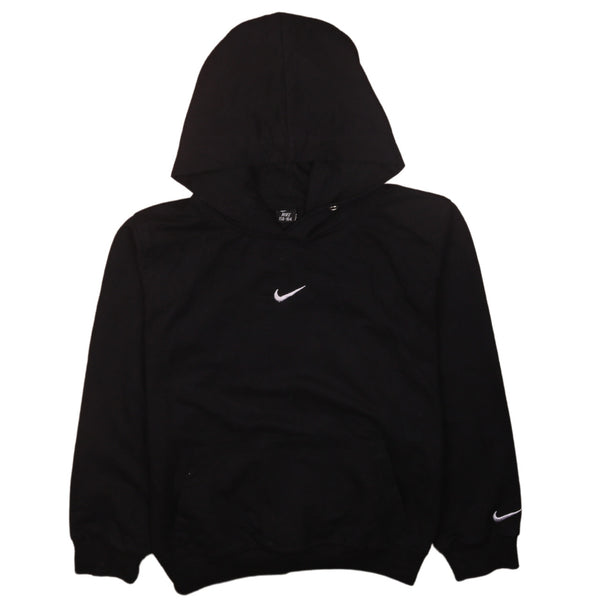 Nike 90's Swoosh Pullover Hoodie XSmall (missing sizing label) Black