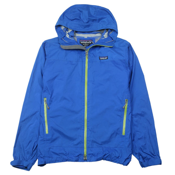 Patagonia 90's Hooded Full Zip Up Windbreaker Medium Blue