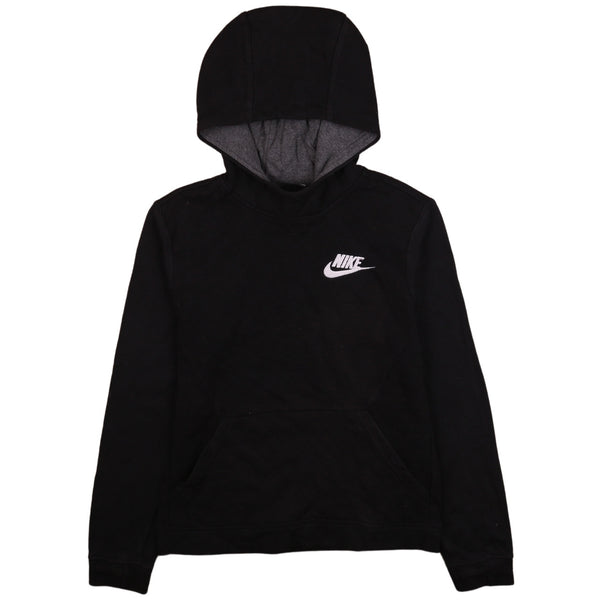 Nike 90's Swoosh Pullover Hoodie Large Black