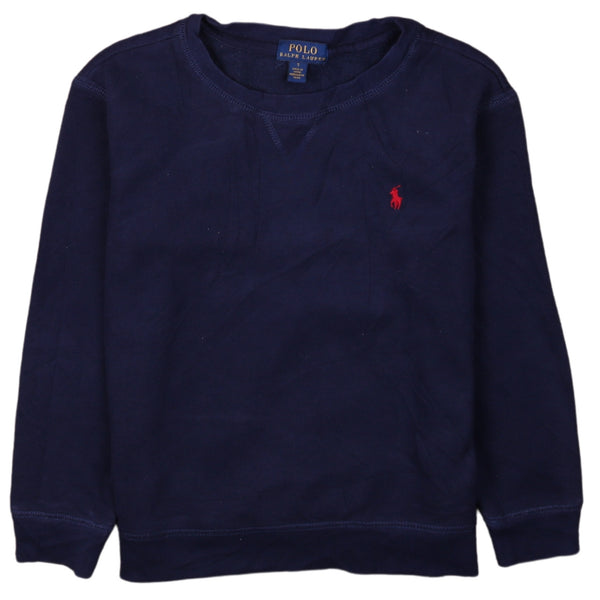 Polo Ralph Lauren 90's Crew Neck Sportswear Sweatshirt XSmall (missing sizing label) Blue