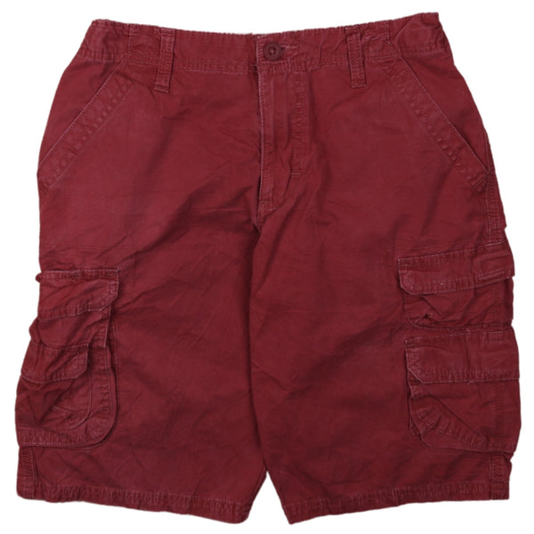 Lee 90's Cargo Pockets Shorts 32 Red