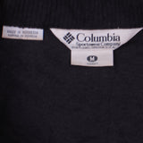 Columbia 90's Full Zip Up Fleece Jumper Medium Black