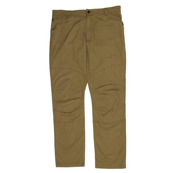 Wrangler 90's Straight Leg Baggy Trousers / Pants 44 Khaki Green