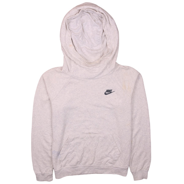 Nike 90's Swoosh Pullover Hoodie Small White