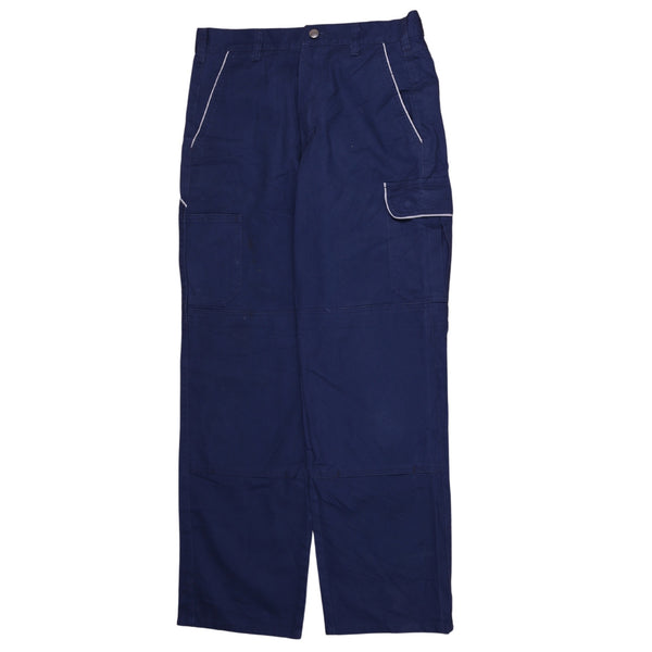 Kubler 90's Cargo Pockets Trousers / Pants 46 Blue