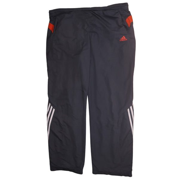 Adidas 90's Elasticated Waistband Drawstring Trousers / Pants XLarge Grey