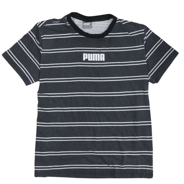 Puma 90's Short Sleeves Crew Neck T Shirt Medium Black