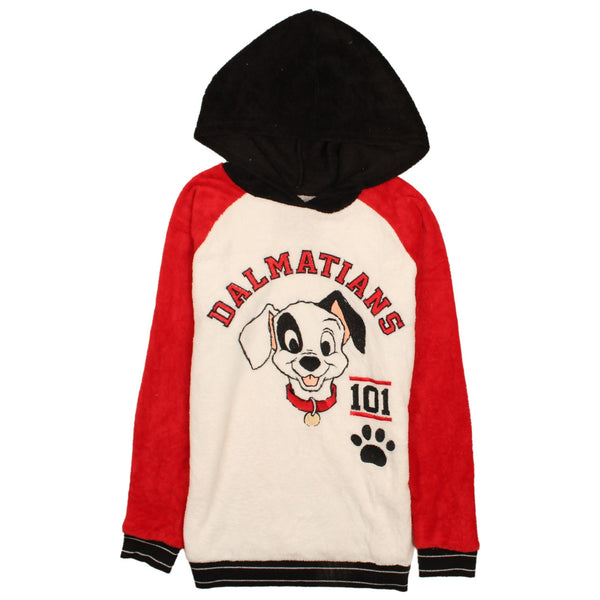 Diseny 90's Dalmatians Hooded Fleece Jumper XSmall Black