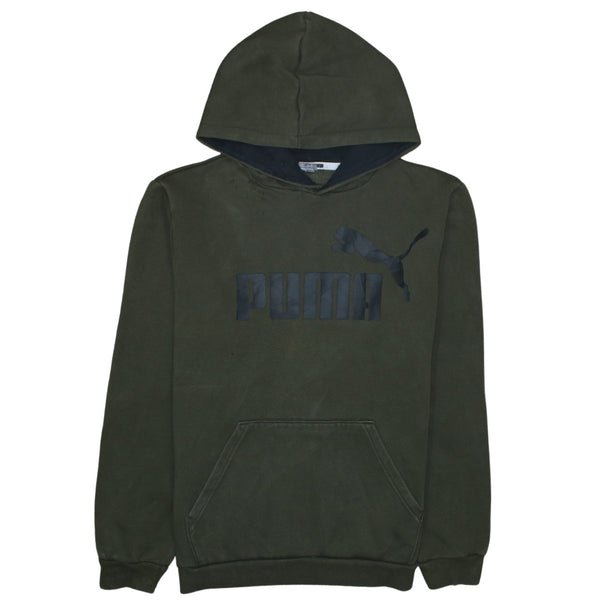 Puma 90's Spellout Pullover Hoodie XXLarge (2XL) Green
