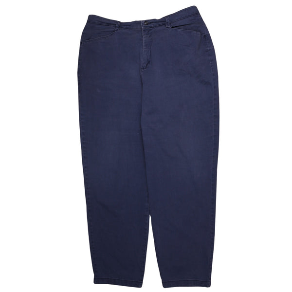 Lee 90's Straight Leg Baggy Trousers / Pants 40 Blue