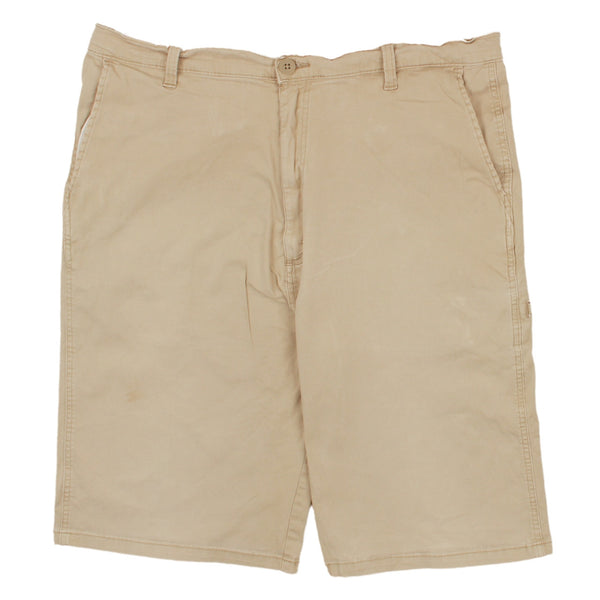 Wrangler 90's Baggy Chino Shorts 38 Tan Brown