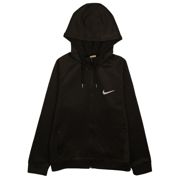 Nike 90's Swoosh Full Zip Up Hoodie XXLarge (2XL) Black