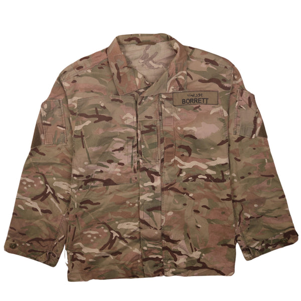 Vintage Borrett 90's Khaki Green Windbreaker Jacket Large - Retro