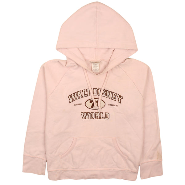 Disney 90's Walt Disney World Pullover Hoodie XXLarge (2XL) Pink