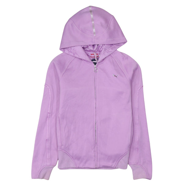 Puma 90's Sportswear Full Zip Up Hoodie Medium Purple