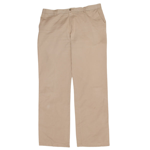 U.S Polo Assn 90's Straight Leg Baggy Trousers / Pants 38 Beige Cream