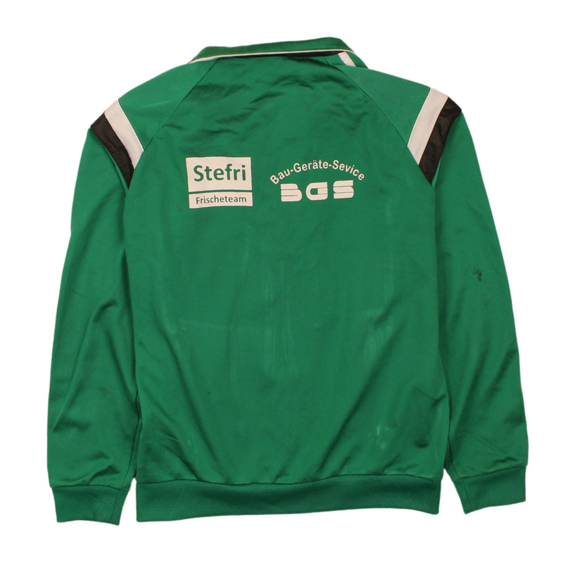 Adidas 90's Track Jacket Full Zip Up Sweatshirt Large Green