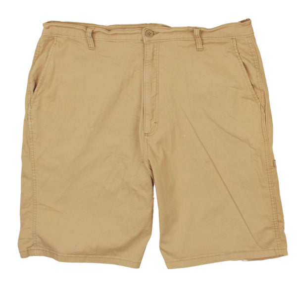 Wrangler 90's Baggy Chino Shorts 38 Tan Brown