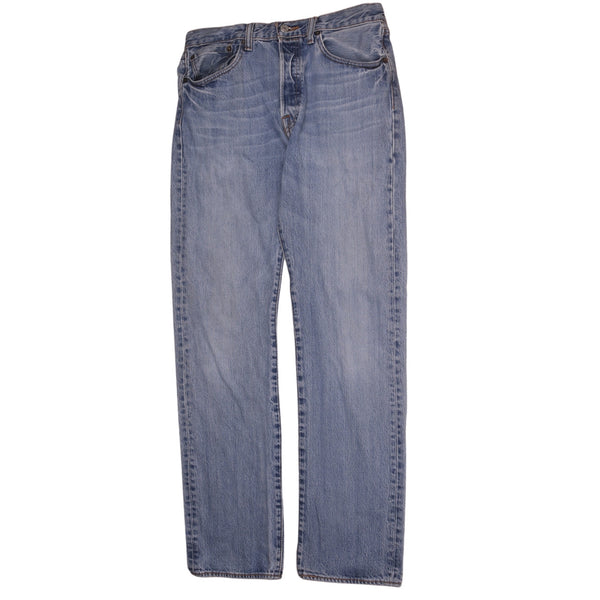 Levi Strauss &Co 90's Straight Leg Baggy Trousers / Pants 32 Blue