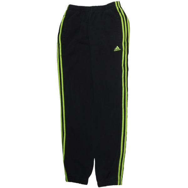 Adidas 90's Tracksuit Elasticated Waistband Drawstrings Joggers / Sweatpants Large Black