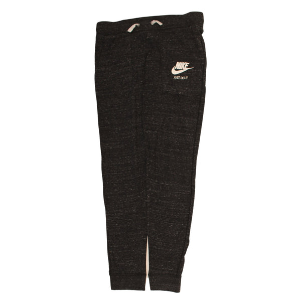 Nike 90's Swoosh Casual Joggers / Sweatpants Medium Black