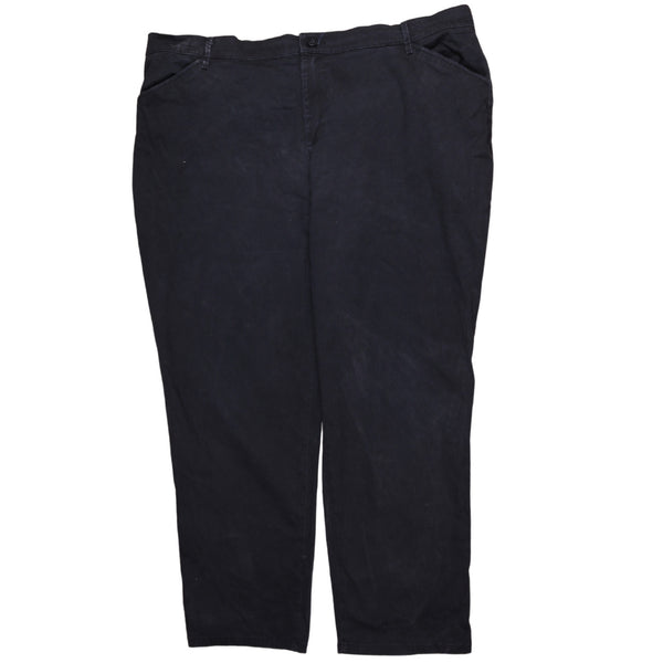 Lee 90's Straight Leg Baggy Trousers / Pants 40 Black