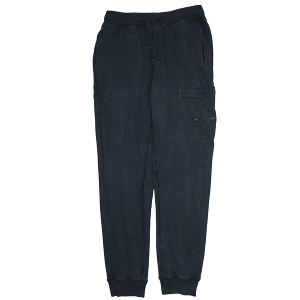 Stone Island 90's Rib Cuff Casual Joggers / Sweatpants 28 Black