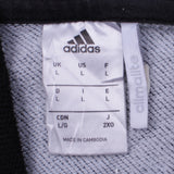 Adidas 90's Sportswear Pullover Hoodie Large Black