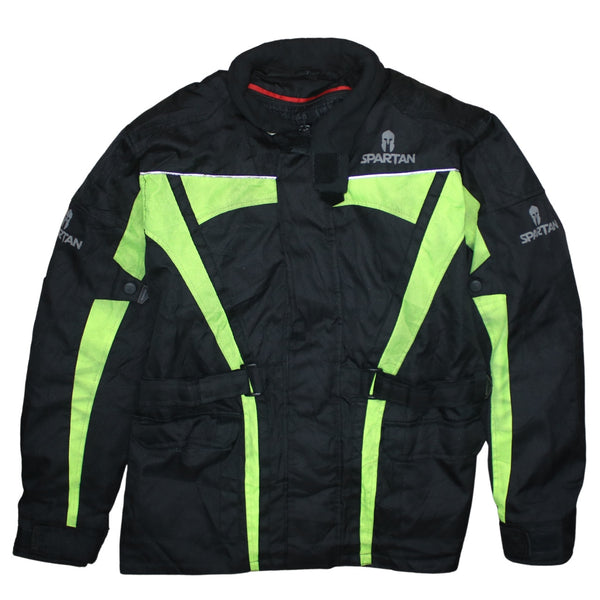 Retro 90's Heavyweight Full Zip Up Windbreaker Large  Orange