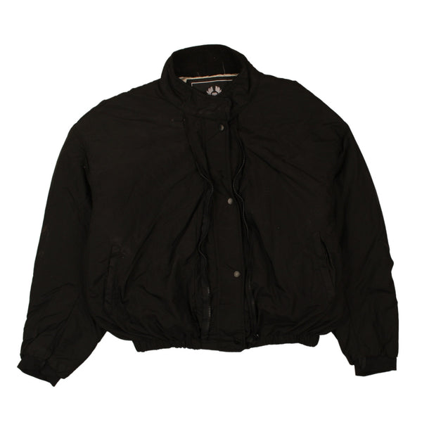 Belstaff 90's Lightweight Button Up Windbreaker XXLarge (missing sizing label) Black