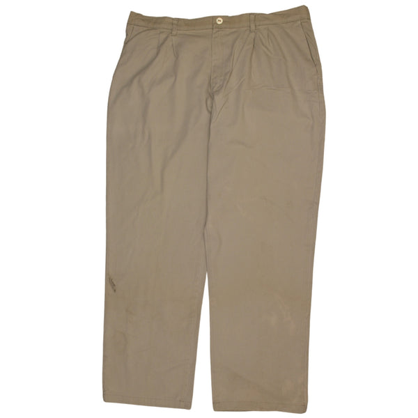 Lee 90's Straight Leg Baggy Trousers / Pants 42 Beige Cream