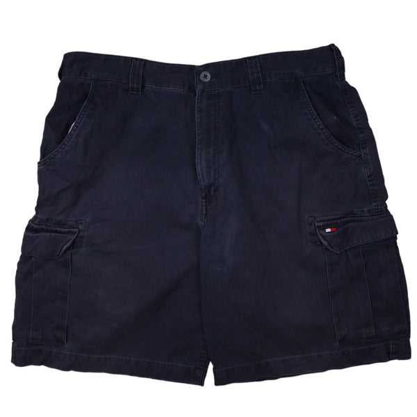 Tommy Hilfiger 90's Cargo Pockets Shorts 36 Navy Blue