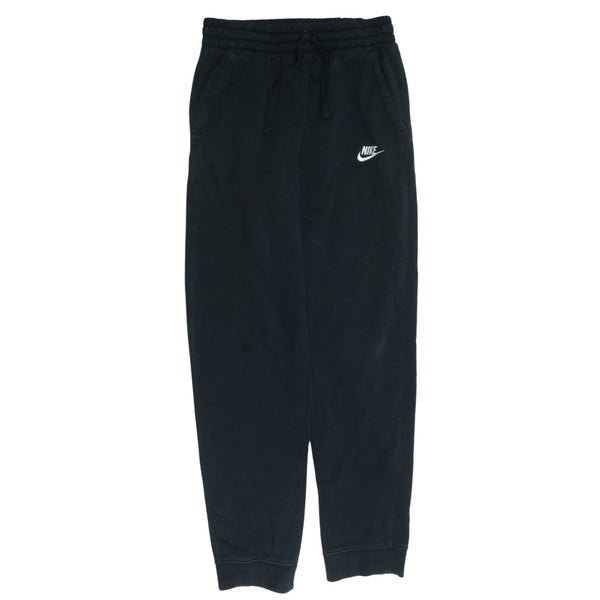 Nike 90's Swoosh Elasticated Waistband Drawstrings Joggers / Sweatpants XLarge Black