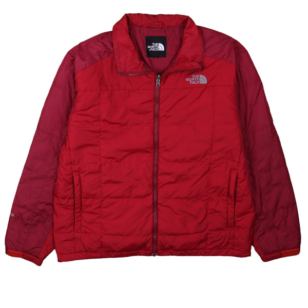 The North Face 90's Lightweight Full Zip Up Puffer Jacket XLarge Red